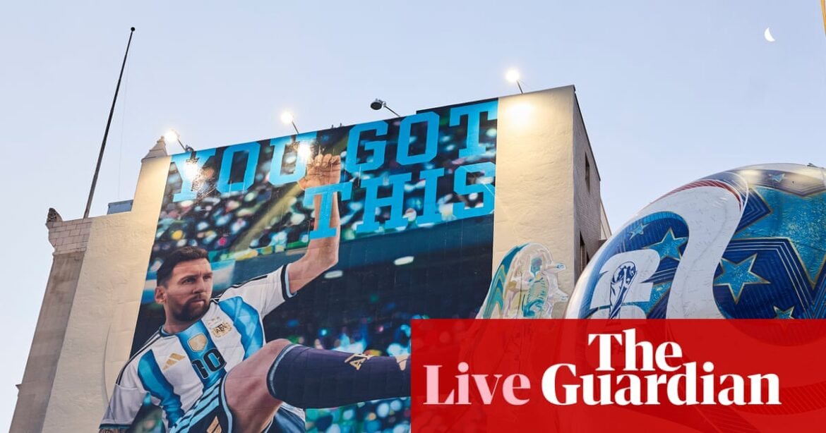 World Cup 2026 news: England latest; protesters block road to Azteca; Messi scores on return – live | World Cup 2026