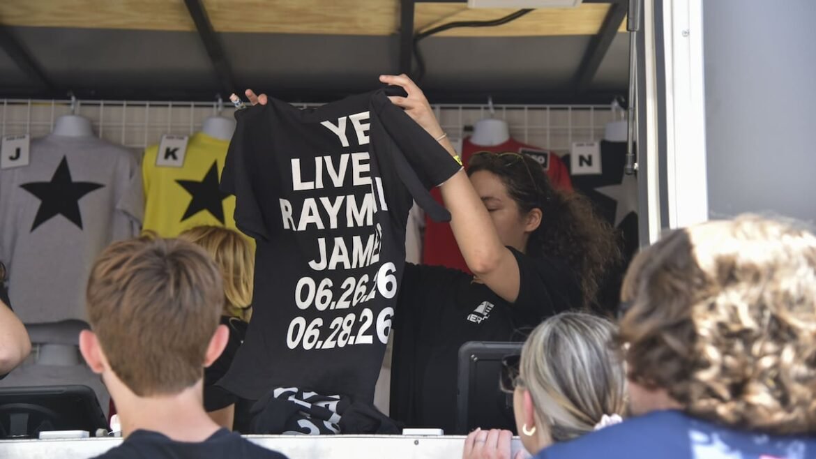 Ye fans converge in Tampa for concert at Raymond James Stadium