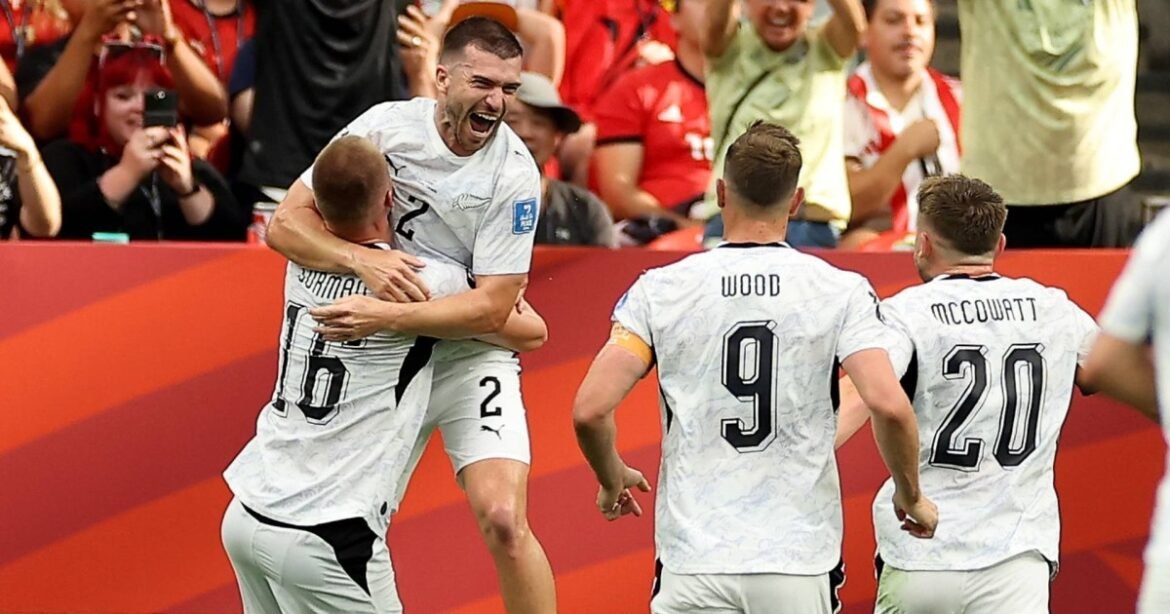 ¡Golazo de Finn Surman y gran asistencia de Tim Payne! Nueva Zelanda sorprende a Egipto y ya lo gana