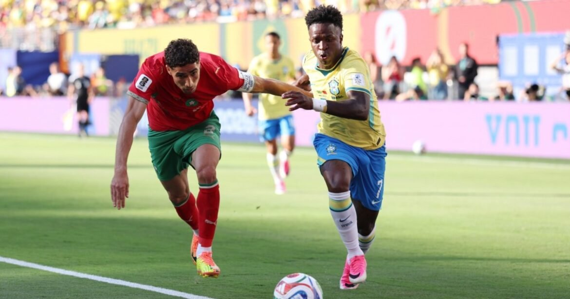 ¡Vini salva a Brasil! Marruecos vuelve a sorprender en el Mundial