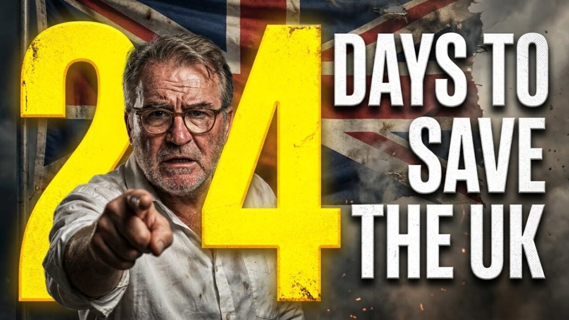 24 DAYS to save UK. Or get 3 more years of STARMER OR WORSE!