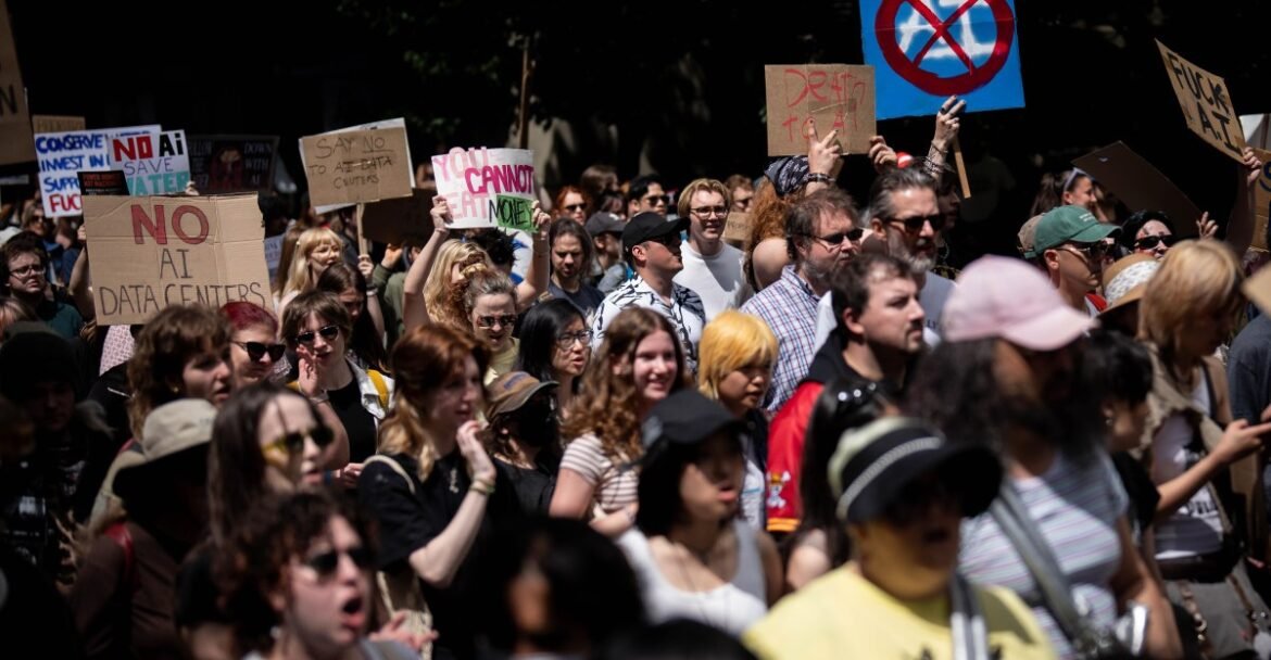 A journalist examines populist protests against AI and data centers