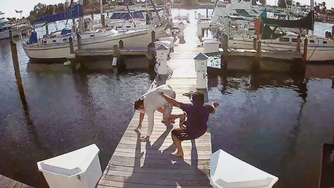 A man was pushed to his death from a Ruskin dock. Was it murder?