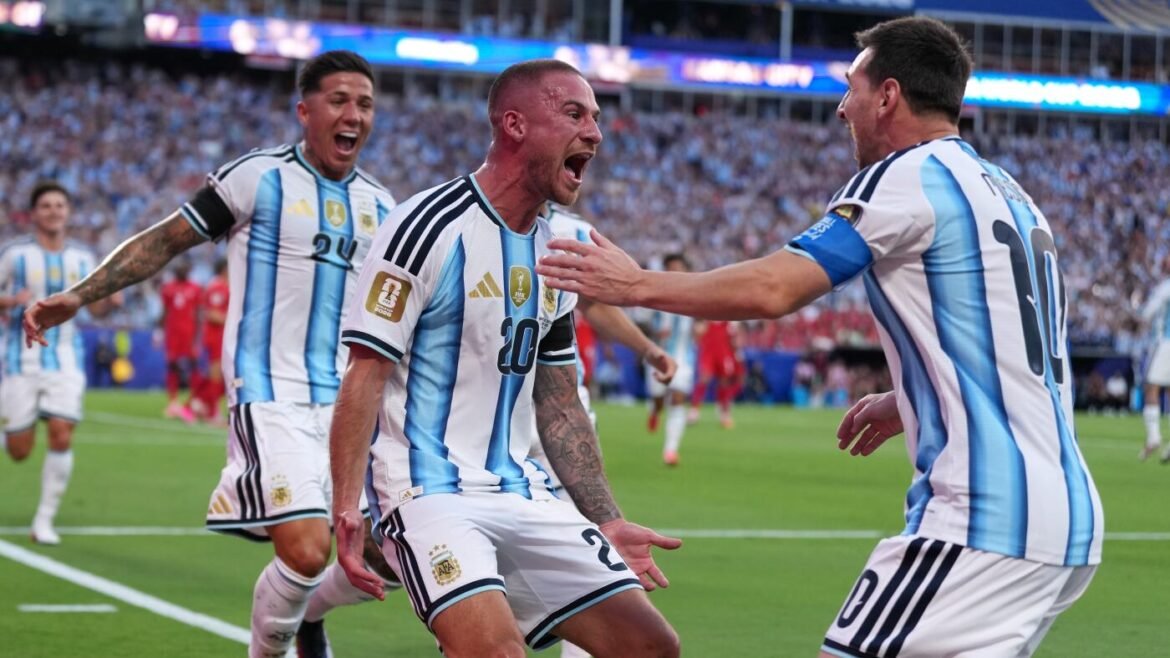 Alvarez's 112th-minute goal helps lift Argentina past Switzerland 3-1 and into World Cup semifinals : NPR