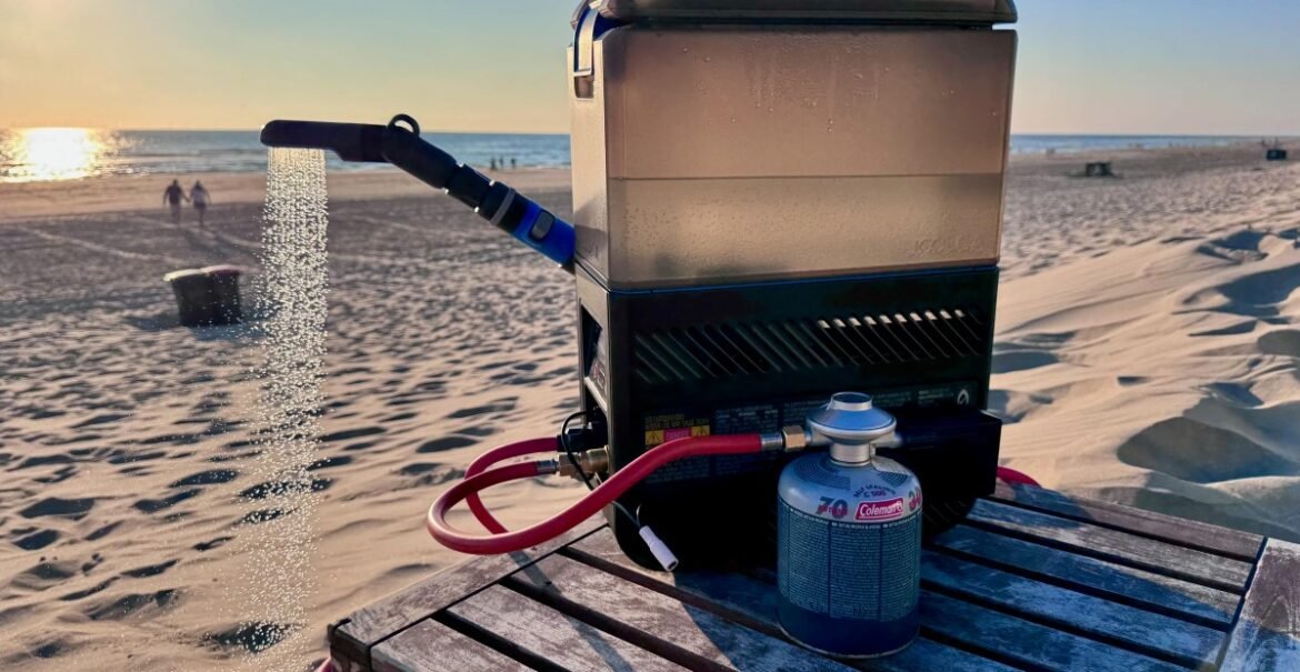 Are you filthy enough for a $700 portable shower? 