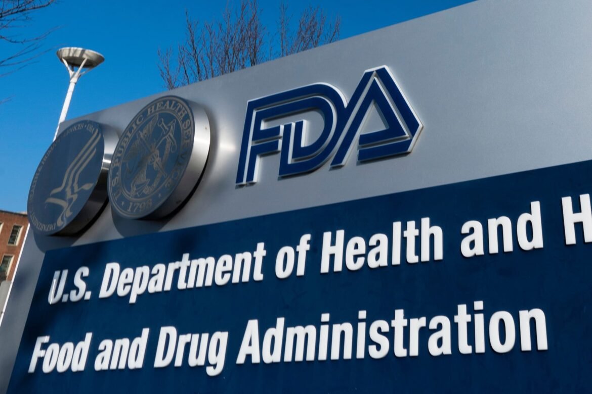A sign for the U.S. Food and Drug Administration is displayed outside their offices in Silver Spring, Md., Dec. 10, 2020.