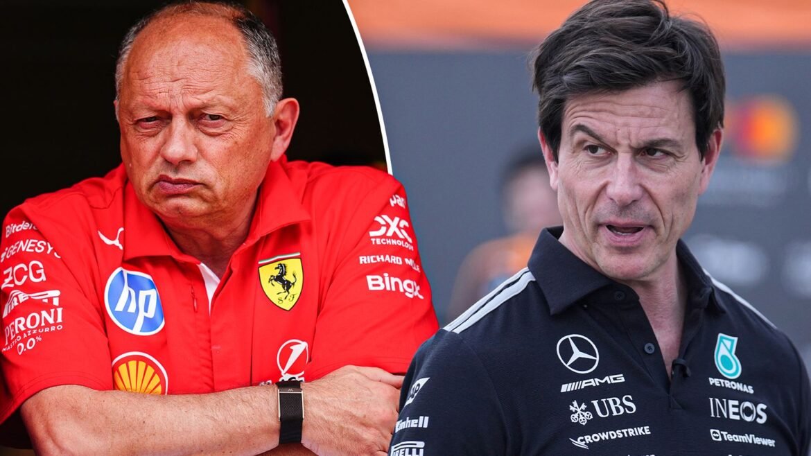 Frederic Vasseur: Ferrari team principal unhappy with Toto Wolff over 'cheating' accusation at British Grand Prix | F1 News