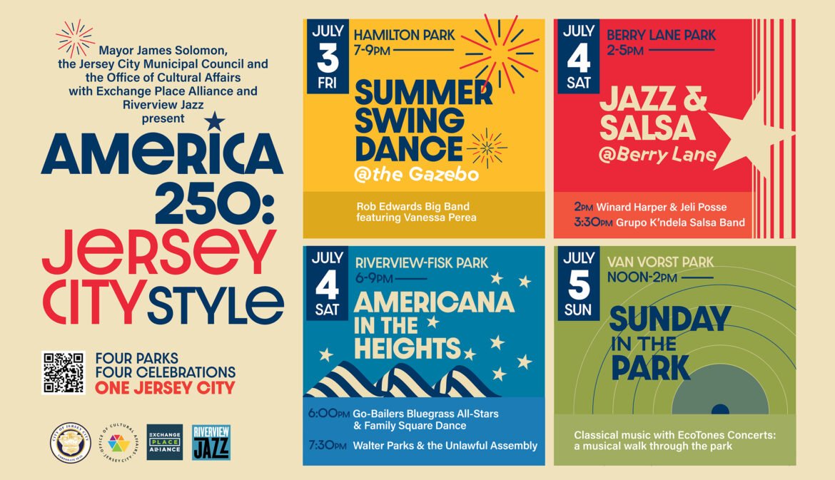 Free Concerts to be Held Throughout 4th of July Weekend in Jersey City