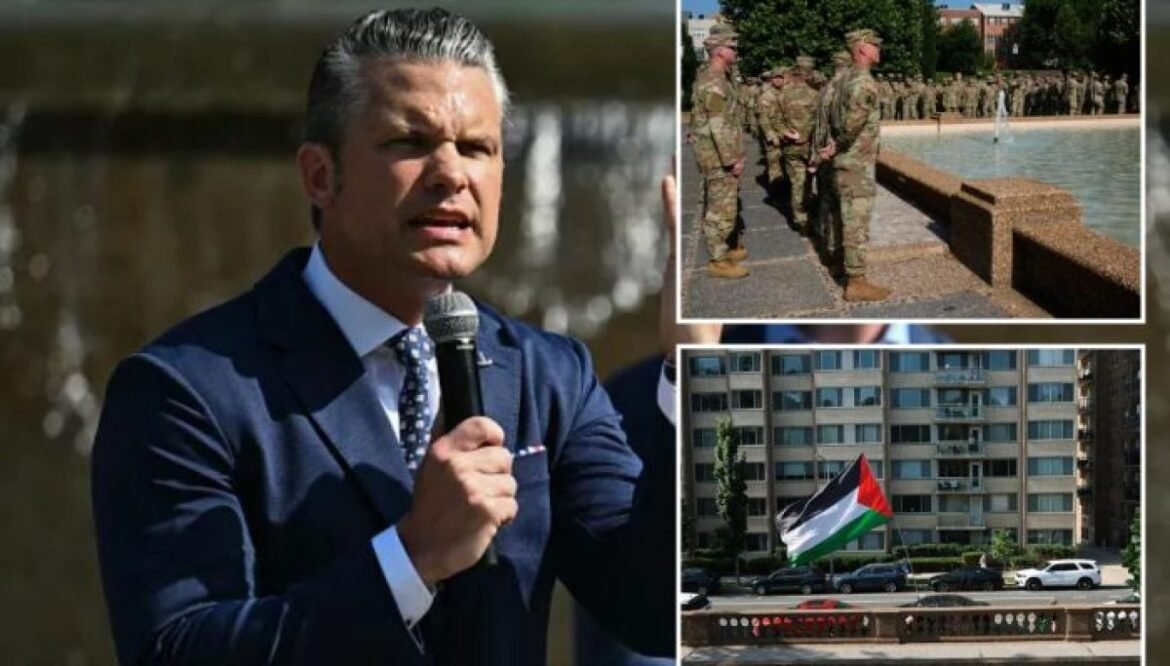 Hegseth praises National Guard’s DC mission despite ‘ingrate’ protesters