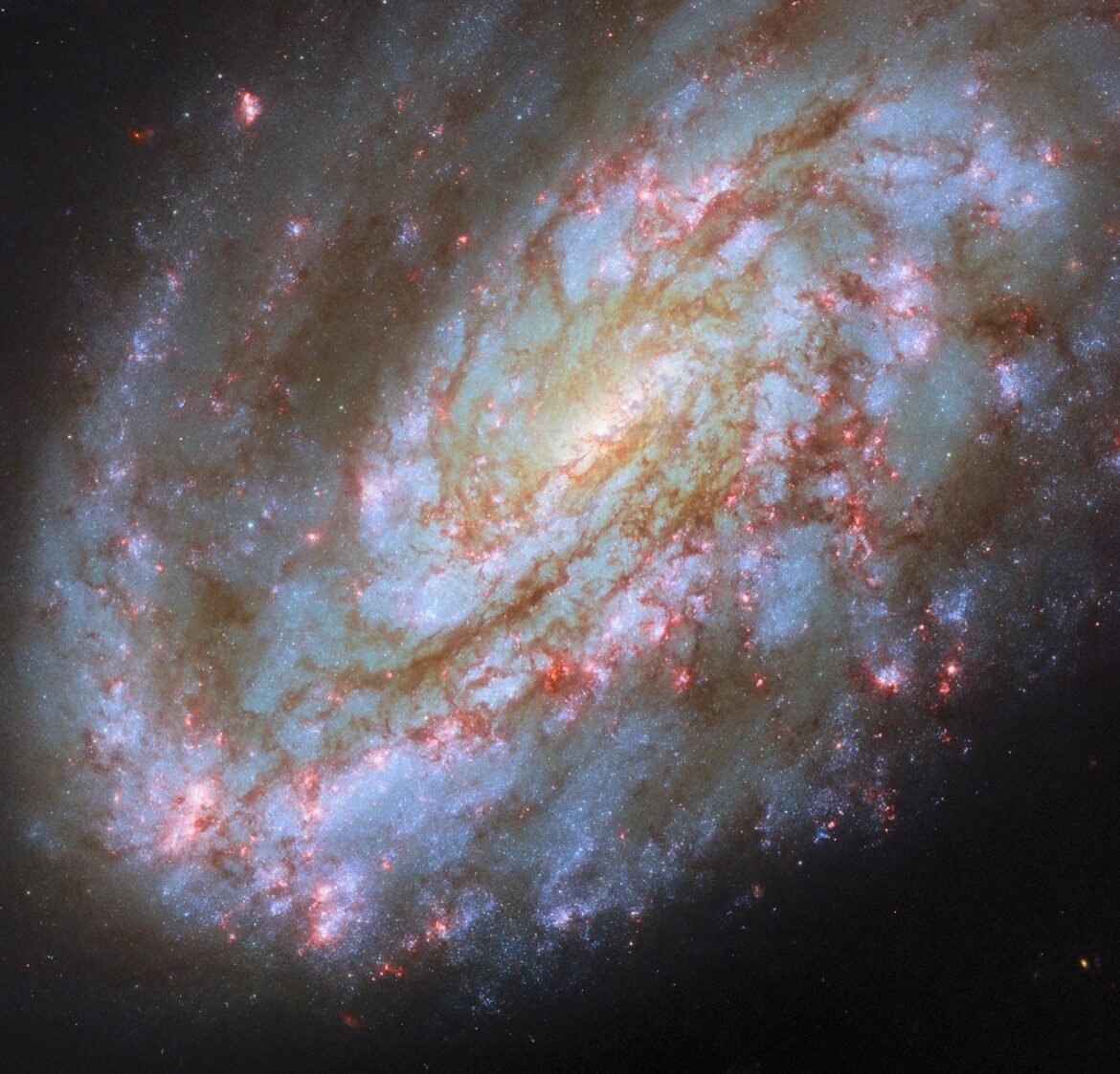 Hubble Spies One-Sided Spiral - NASA Science