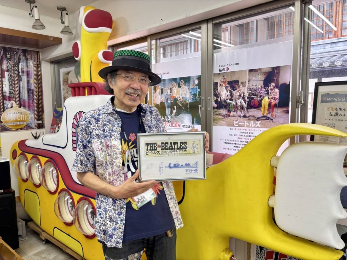 It was 60 years ago today: Japan’s top Beatles fan keeps the Budokan flame burning