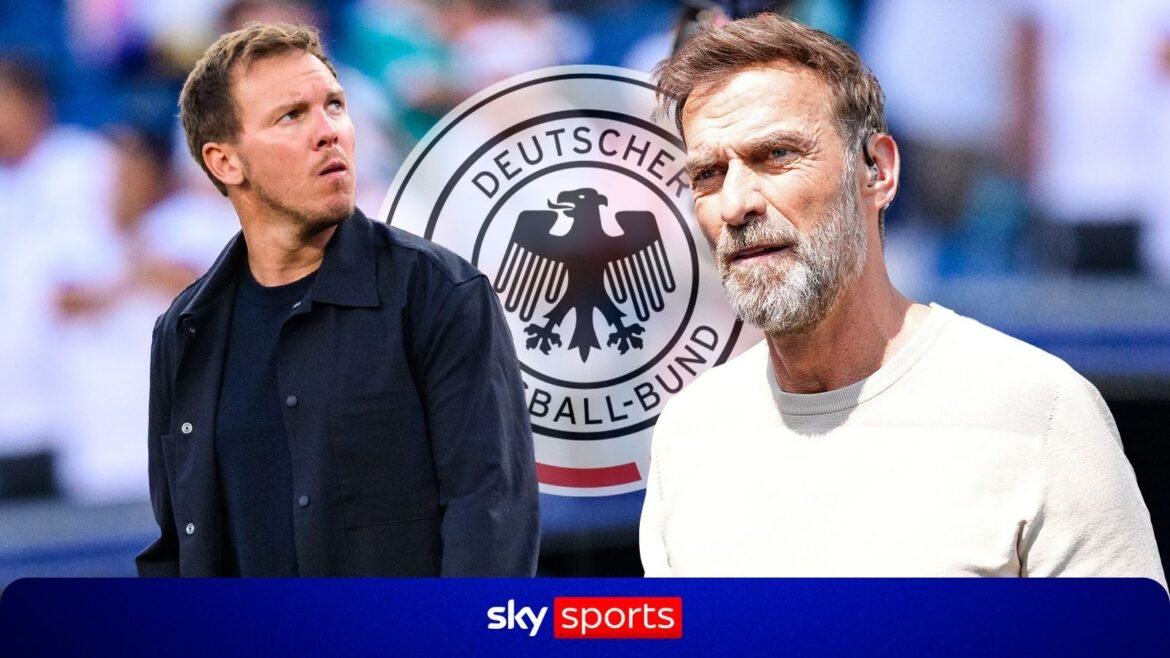Julian Nagelsmann and Jurgen Klopp