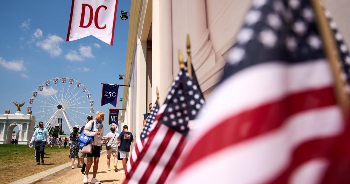 July 4th live updates as celebrations across the USA mark America's 250th birthday