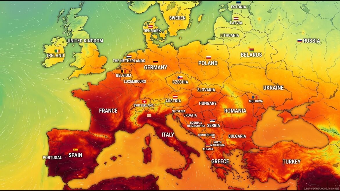 LIVE: Europe Heatwave Crisis As Map Shows Record Breaking Temperatures Surge | DWS News | AL14
