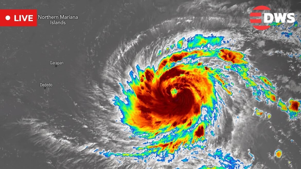 LIVE: Typhoon Bavi Intensifies As New Tracking Shows Dangerous Path Ahead | DWS News | AL14