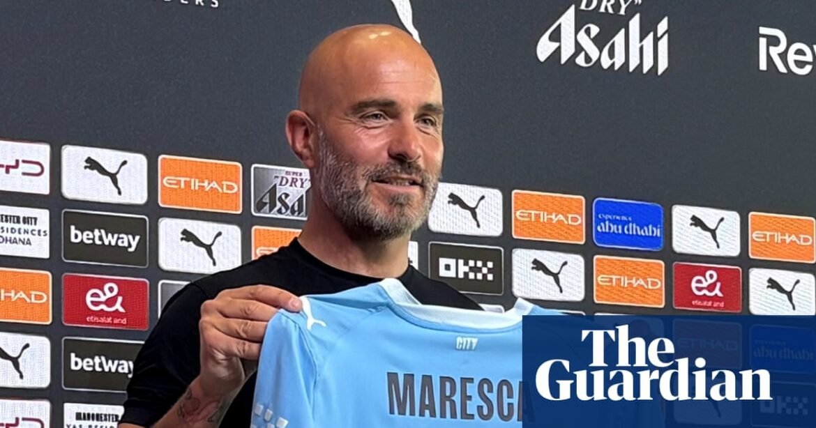 Maresca says managing Manchester City ‘a privilege’ but admits challenge of following Guardiola | Manchester City
