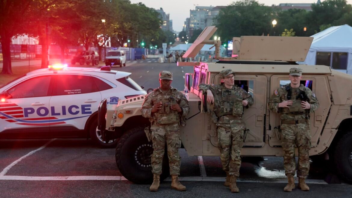 Minnesota is pulling troops early from D.C., as pressure grows on Michigan : NPR