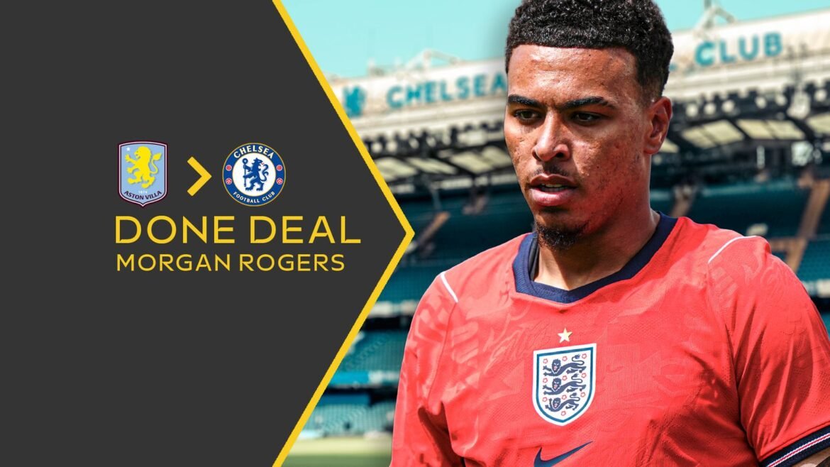Morgan Rogers transfer news: Chelsea complete record-breaking £117m deal to sign forward from Aston Villa | Football News