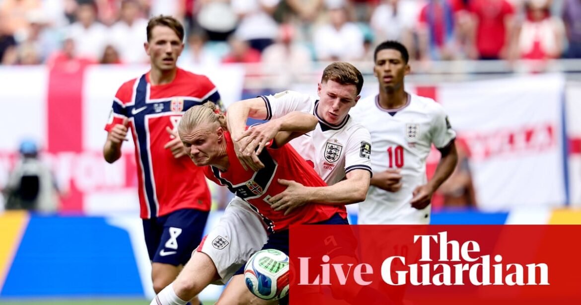 Norway v England: World Cup 2026 quarter-final – live | World Cup 2026