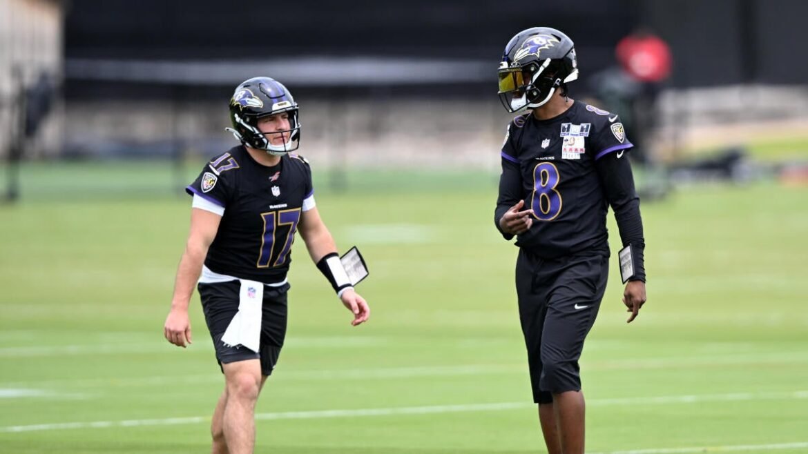 Ravens cut rookie QB Diego Pavia before start of training camp
