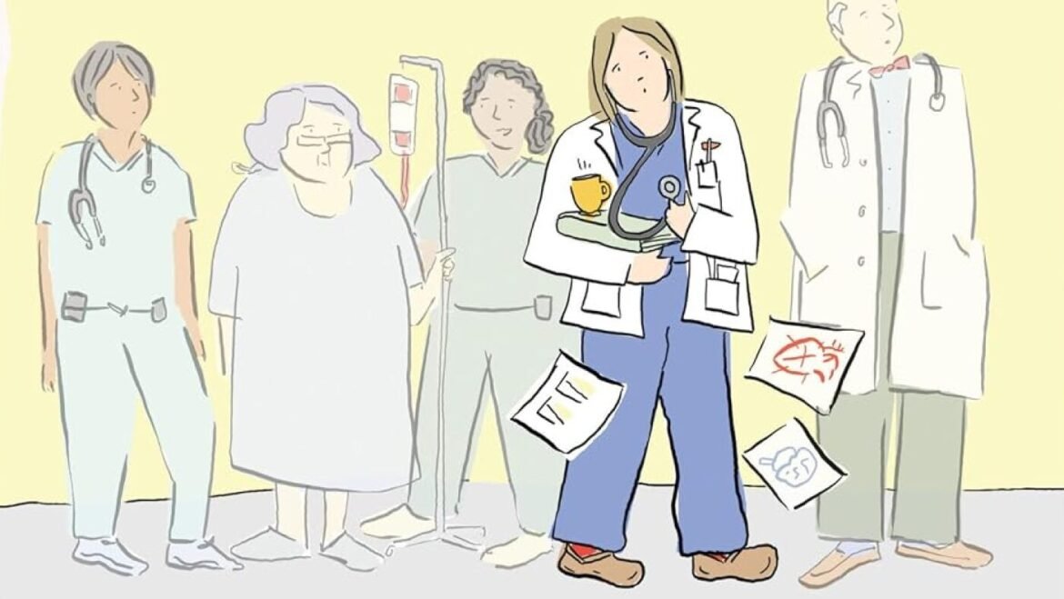 'See One, Do One, Teach One' is Grace Farris' graphic memoir of med school : NPR