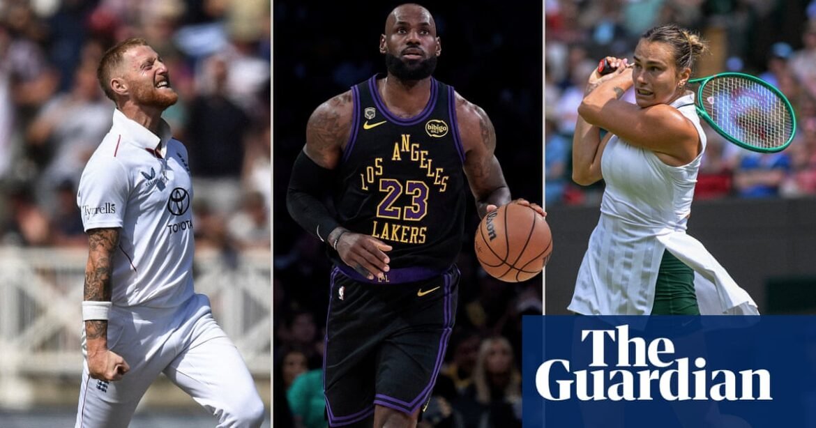 Sports quiz of the week: World Cup, Ben Stokes, Wimbledon and LeBron James