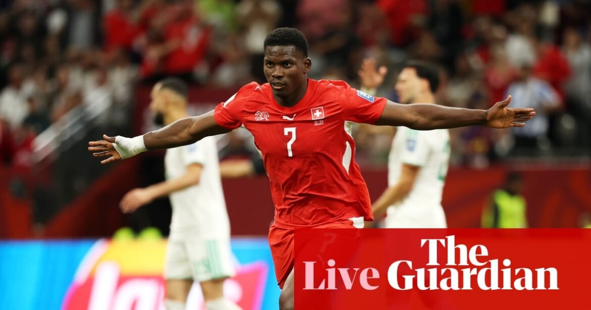 Switzerland v Algeria: World Cup 2026 last 32 – live | World Cup 2026