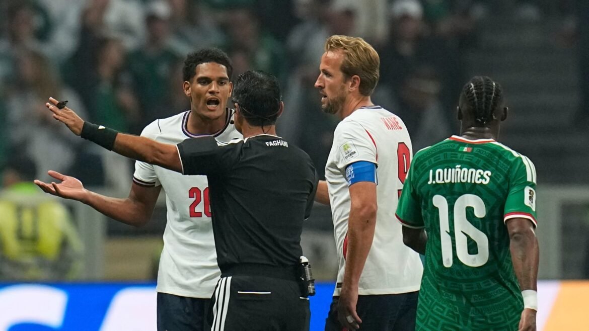 Thomas Tuchel reveals England still yet to receive explanation over Jarell Quansah's upgraded two-game suspension after Mexico red card | Football News