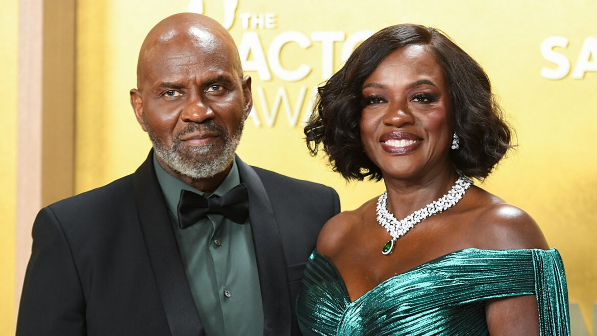 Julius Tennon and Viola Davis