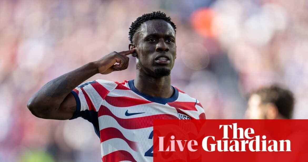 World Cup 2026: Trump admits lobbying Fifa over Balogun red card; Starmer intervened on England kick-off time – live | World Cup 2026