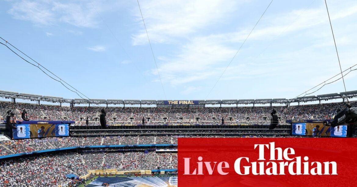 World Cup final: Trump, half-time show and everything but the football – live | World Cup 2026