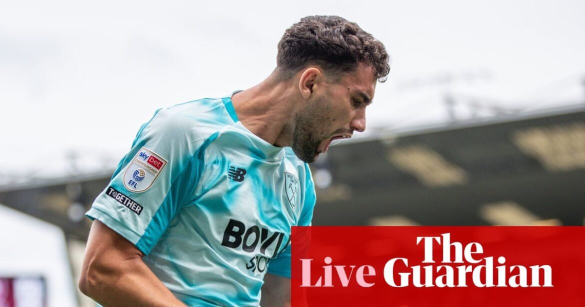 Burnley v West Ham: Championship – live | Championship