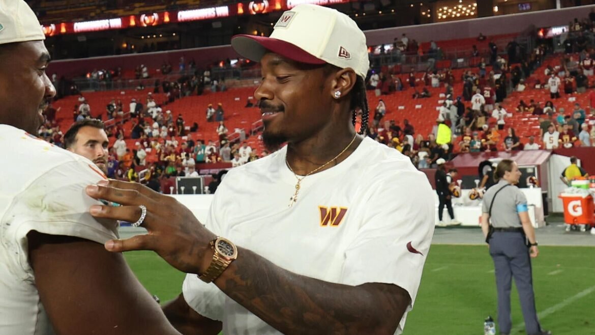 Commanders betting Stefon Diggs can boost Jayden Daniels, Washington offense