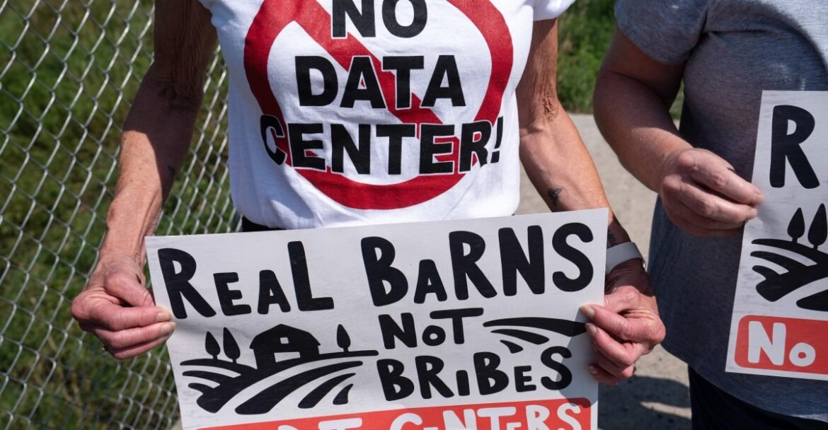 Data centers are being built across the US — and Americans are fed up. It’s shaking up the 2026 elections.