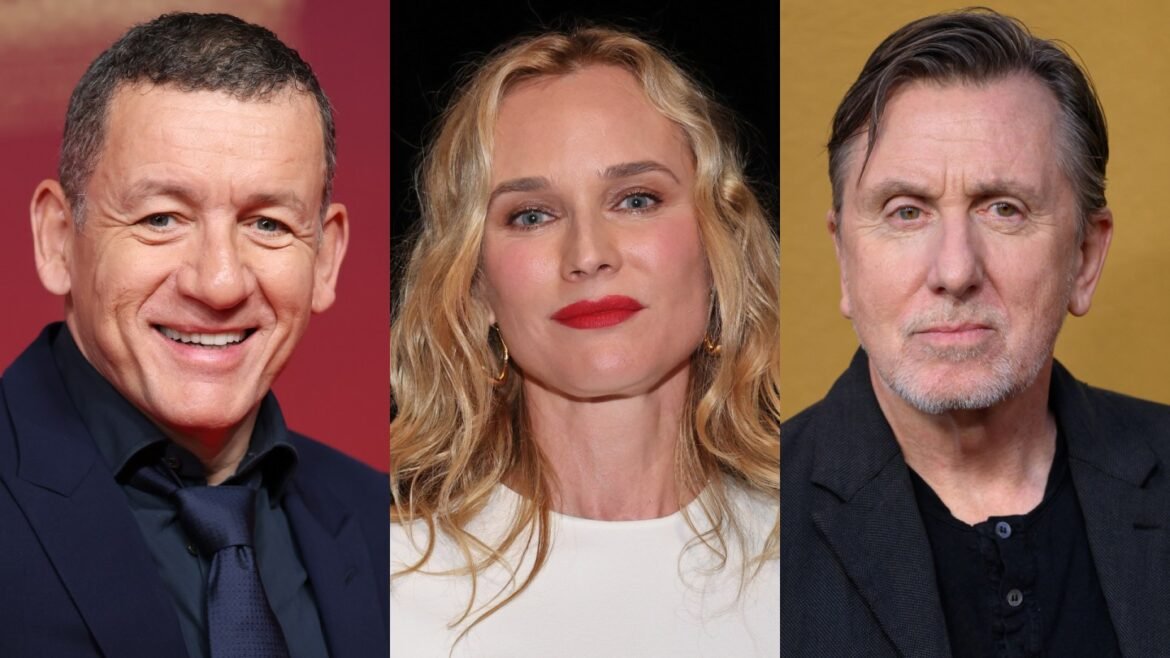 Diane Kruger, Tim Roth, Danny Boon in Netflix Nazi Hunter film.