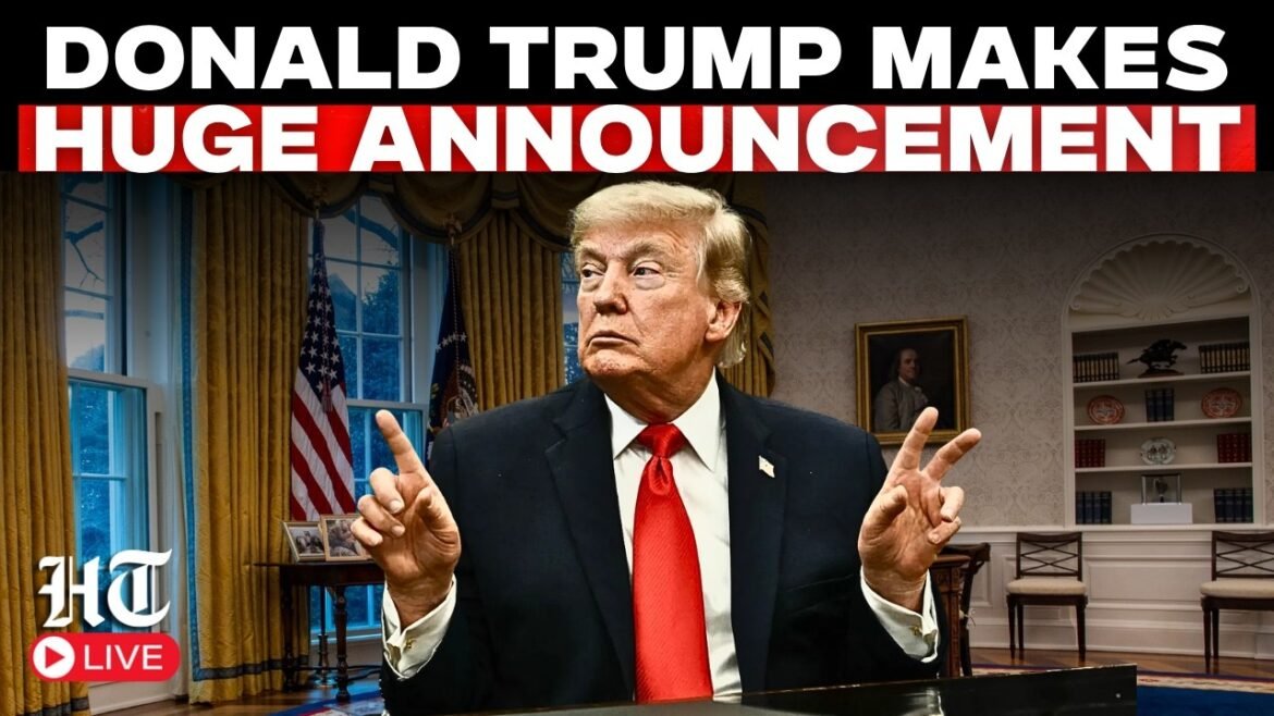 Donald Trump LIVE | Trump Makes Very Big Announcement | White House LIVE | Iran War LIVE