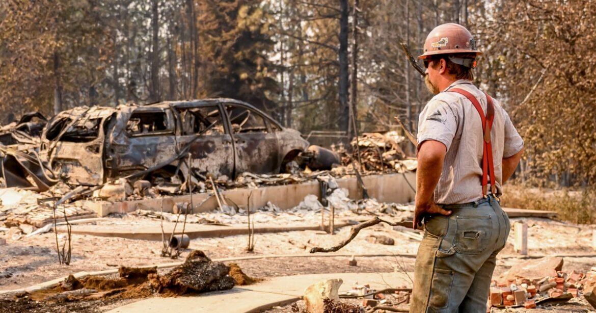 Firefighters are working 16-hour shifts as they battle the Spokane Complex Fire