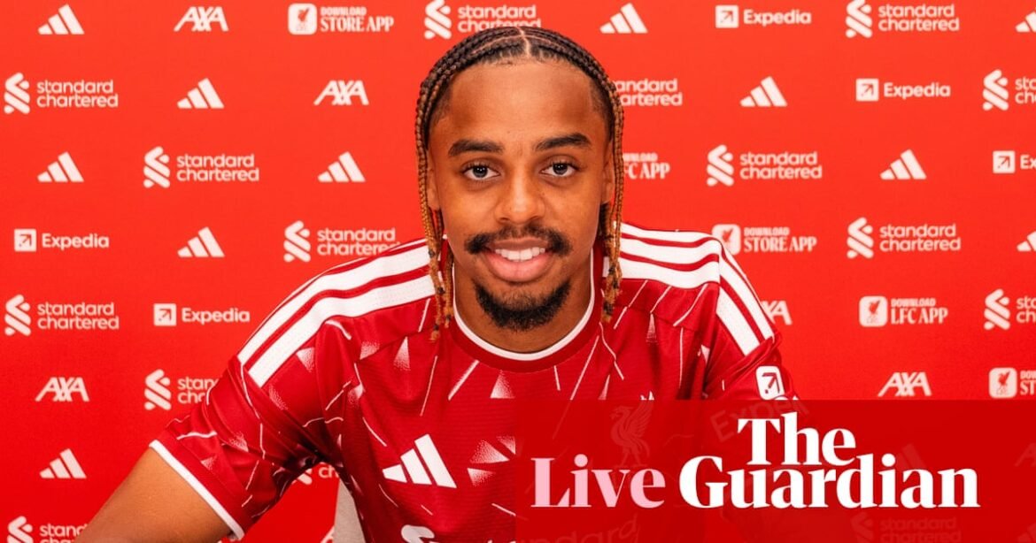 Football transfer deadline day looms: Liverpool sign Barcola, Chelsea target Koné, and more – live | Transfer window