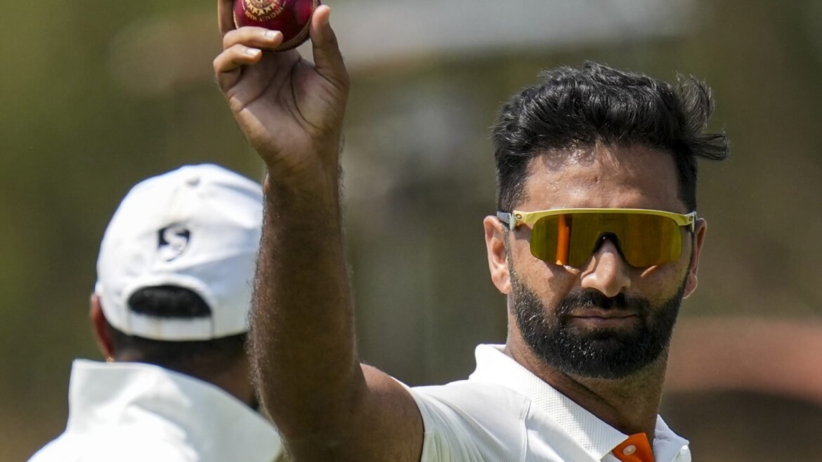 Auqib Nabi became the third fastest bowler to 60 wickets in a season in the Ranji Trophy's 92-year history. (PTI Photo)