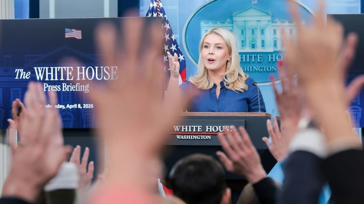 Inside Karoline Leavitt's White House Press Shop as She Leaves the Job
