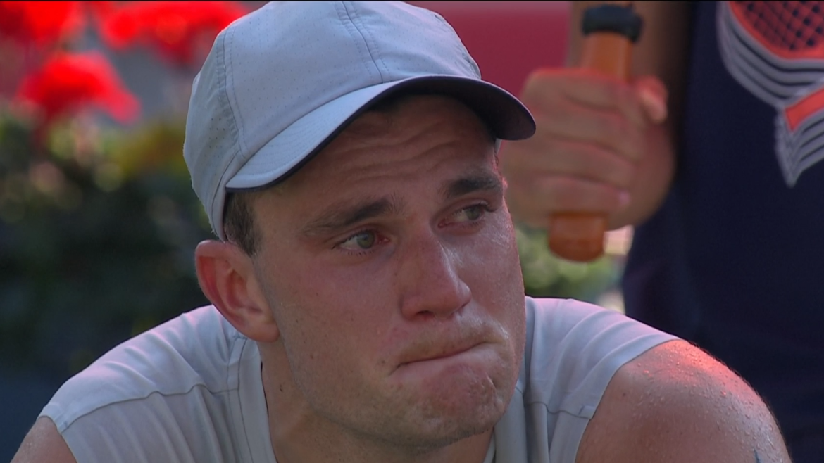 Jack Draper in tears amid injury concern during defeat to Terence Atmane on return to action in Montreal | Tennis News