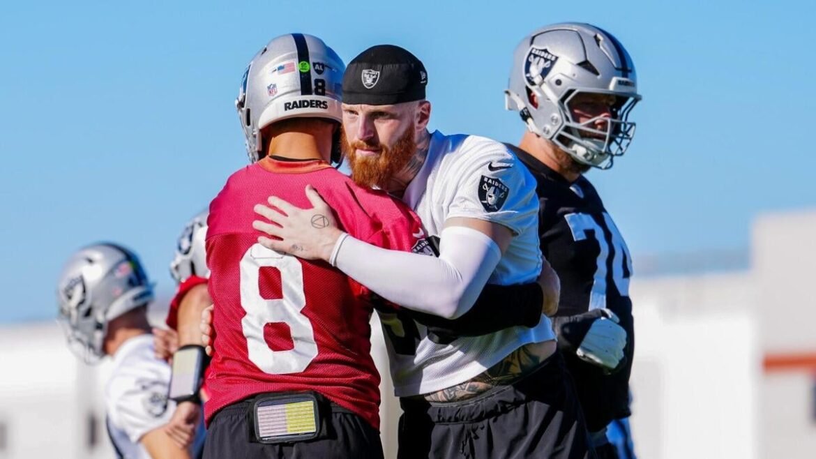 Kirk Cousins, Maxx Crosby have altercation during Raiders' practice