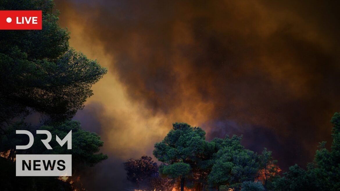 LIVE: France Battles Explosive Wildfires as Firefighters Race to Save Communities | AL15