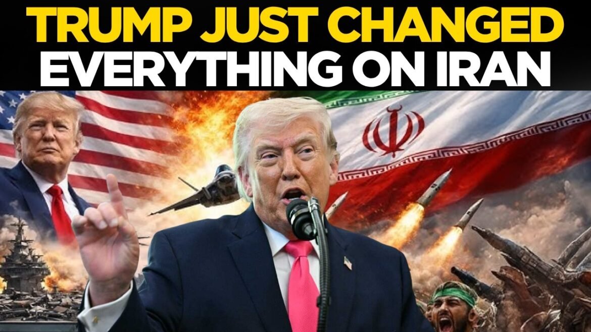 LIVE: Trump Drops SHOCKING Iran Update | Major Middle East Breaking News | Trump Speech Live