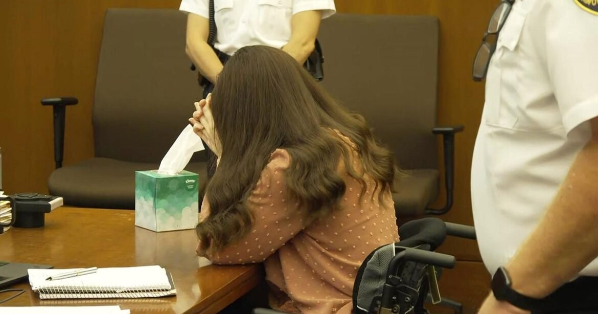 Lindsay Clancy sobs at murder trial as jury is shown baby's autopsy photos