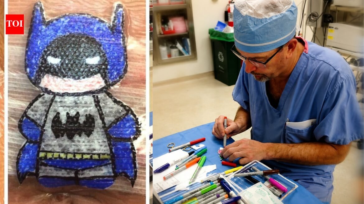 Meet Dr. Robert Parry: Ohio pediatric surgeon draws cartoons on kids’ bandages after surgery, creating 10,000 moments of joy | World News
