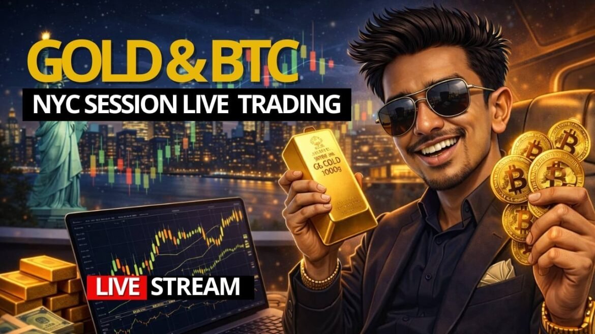 NYC SESSION LIVE STREAM | LIVE FOREX ANALYSIS | GOLD | BITCOIN |  16/06/2026 | DAY 166