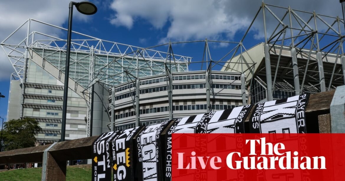 Newcastle United v Liverpool: Premier League – live | Premier League