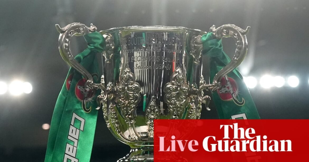 Newcastle v West Brom, Tottenham v Charlton, Preston v Everton: Carabao Cup – live | Carabao Cup