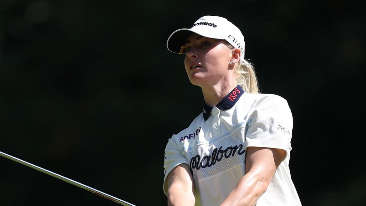 PIF London Championship: Charley Hull surges into second with course record as Anna Huang leads after day two | Golf News